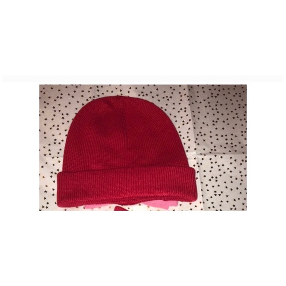 Kate Spade Beanie w/Color block & Bow - Picture 3 of 6